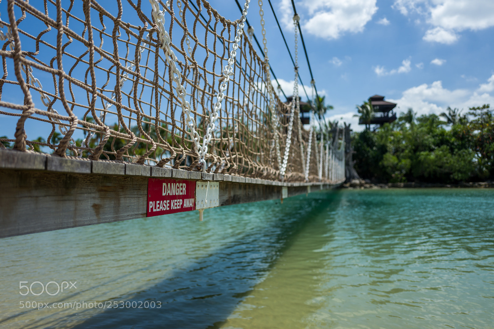 Leica Q (Typ 116) sample photo. Bridge at sentosa beach photography