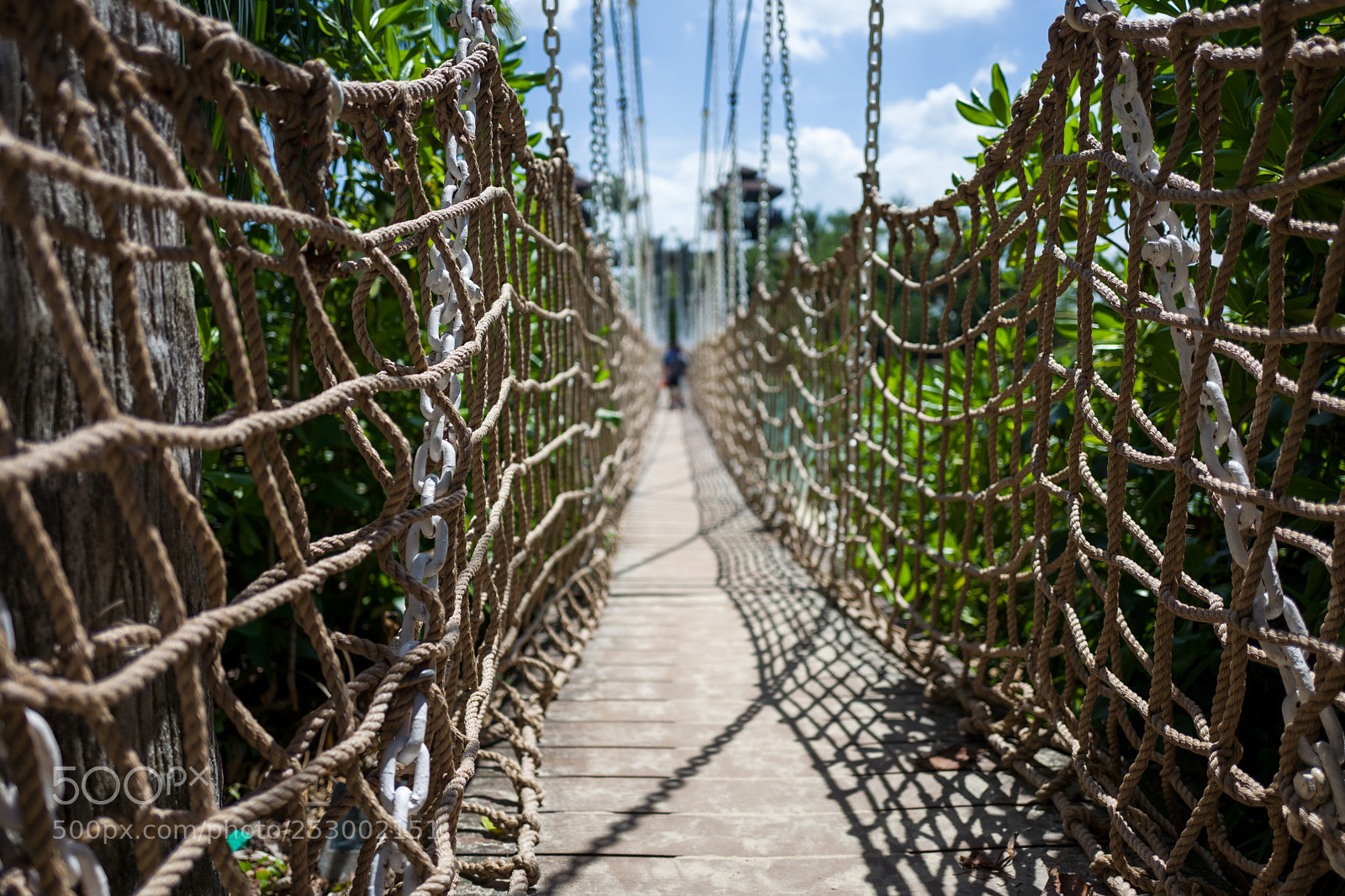 Leica Q (Typ 116) sample photo. Bridge at sentosa beach photography