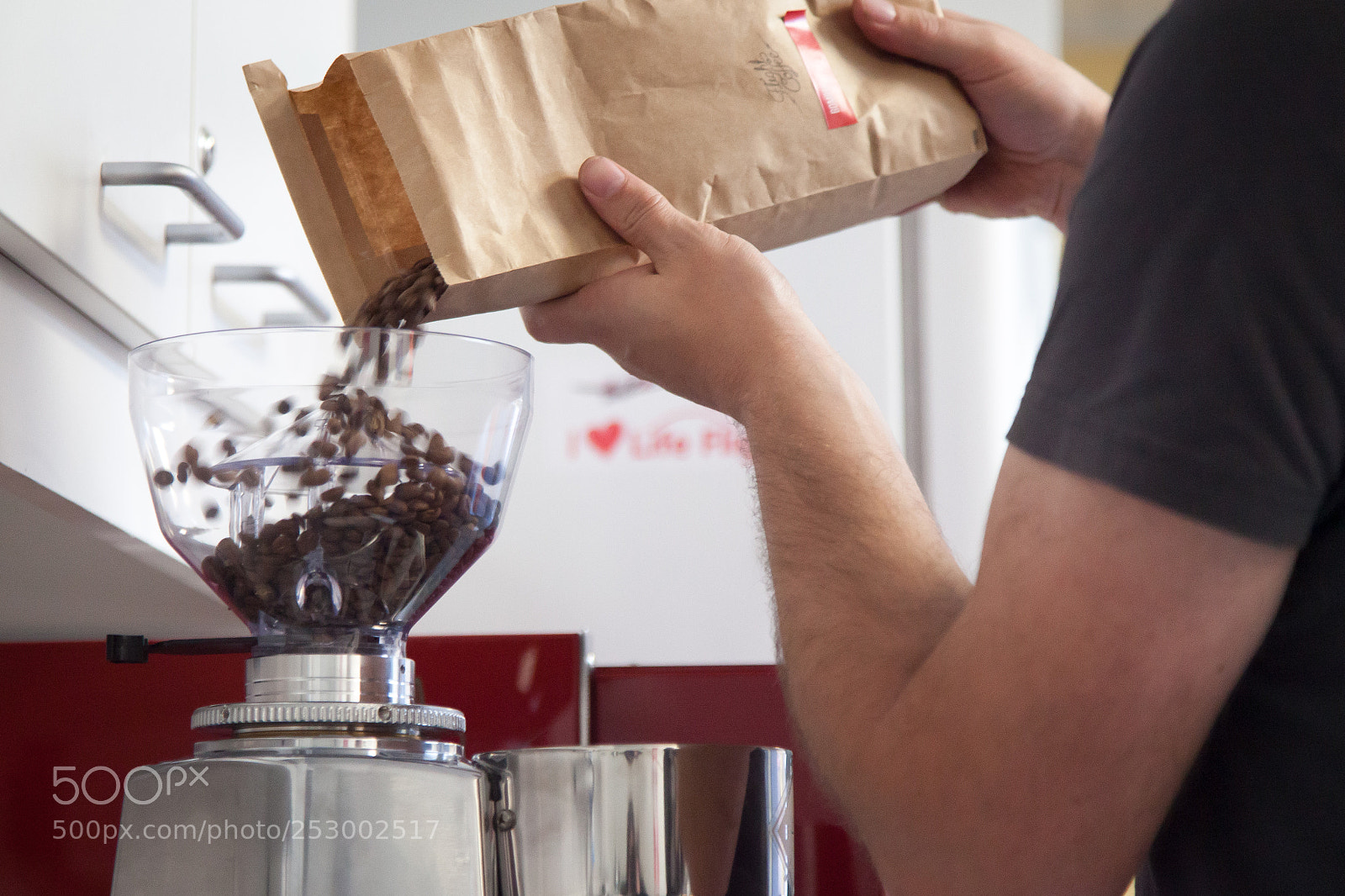 Canon EOS 5D Mark II sample photo. Jumping (coffee) beans photography