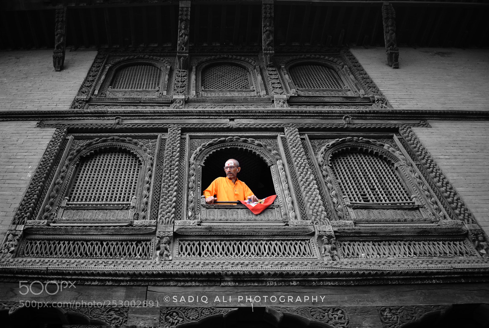 Nikon D3300 sample photo. A monk ! photography