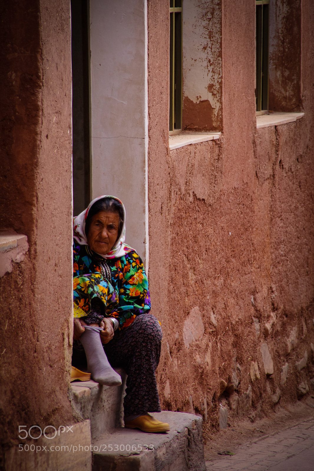 Pentax K-5 sample photo. Abyaneh photography