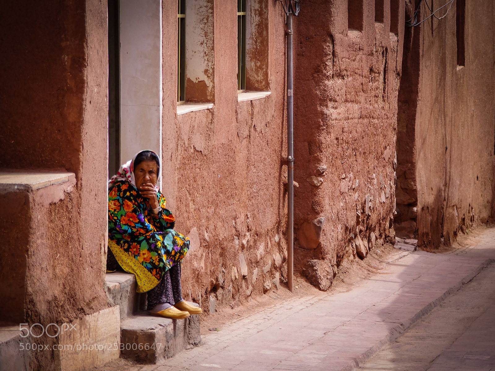 Pentax K-5 sample photo. Abyaneh photography