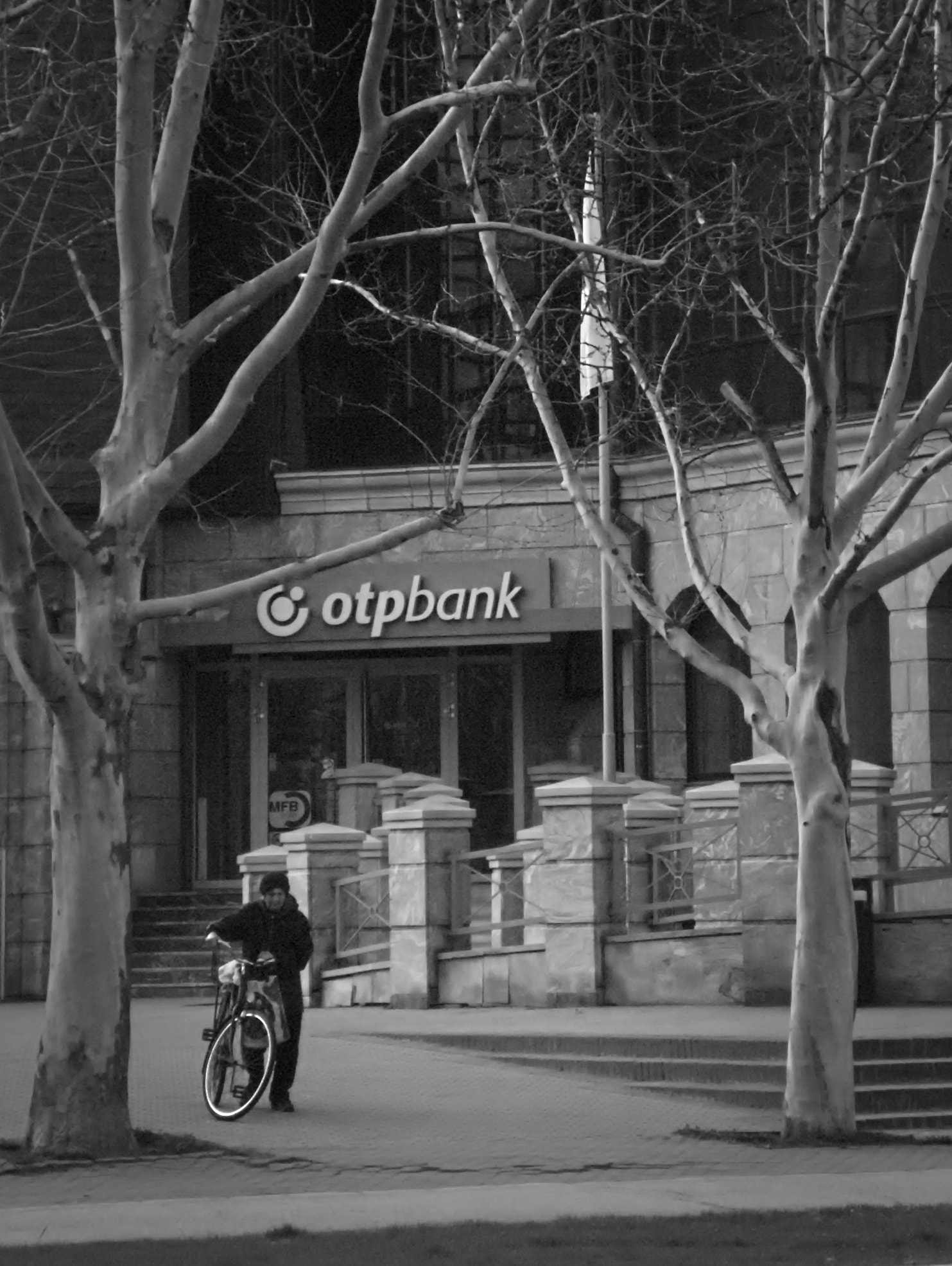 Olympus PEN E-PL1 sample photo. Bank takes it all photography