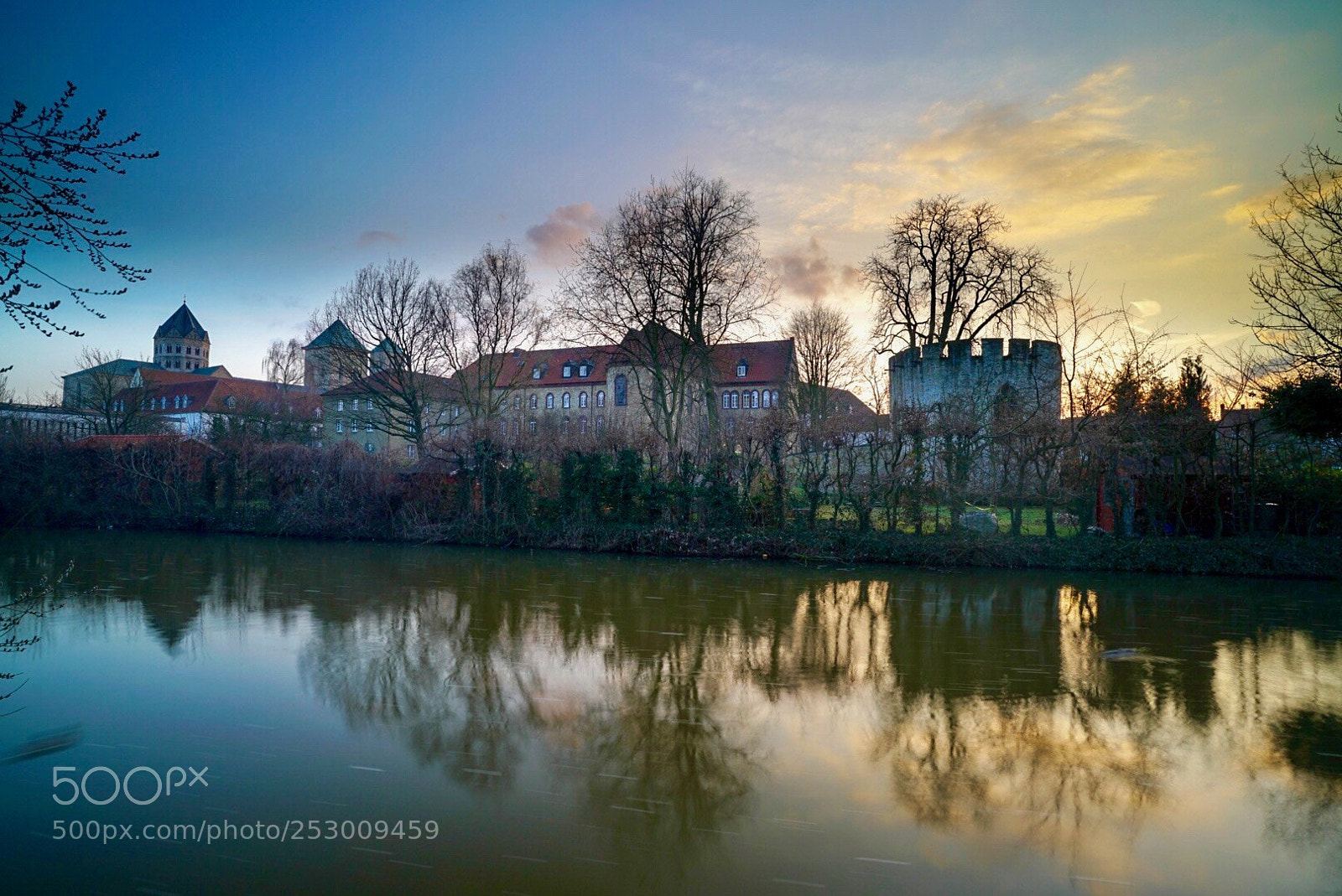 Sony a7R II sample photo. Sunset in osnabrueck photography