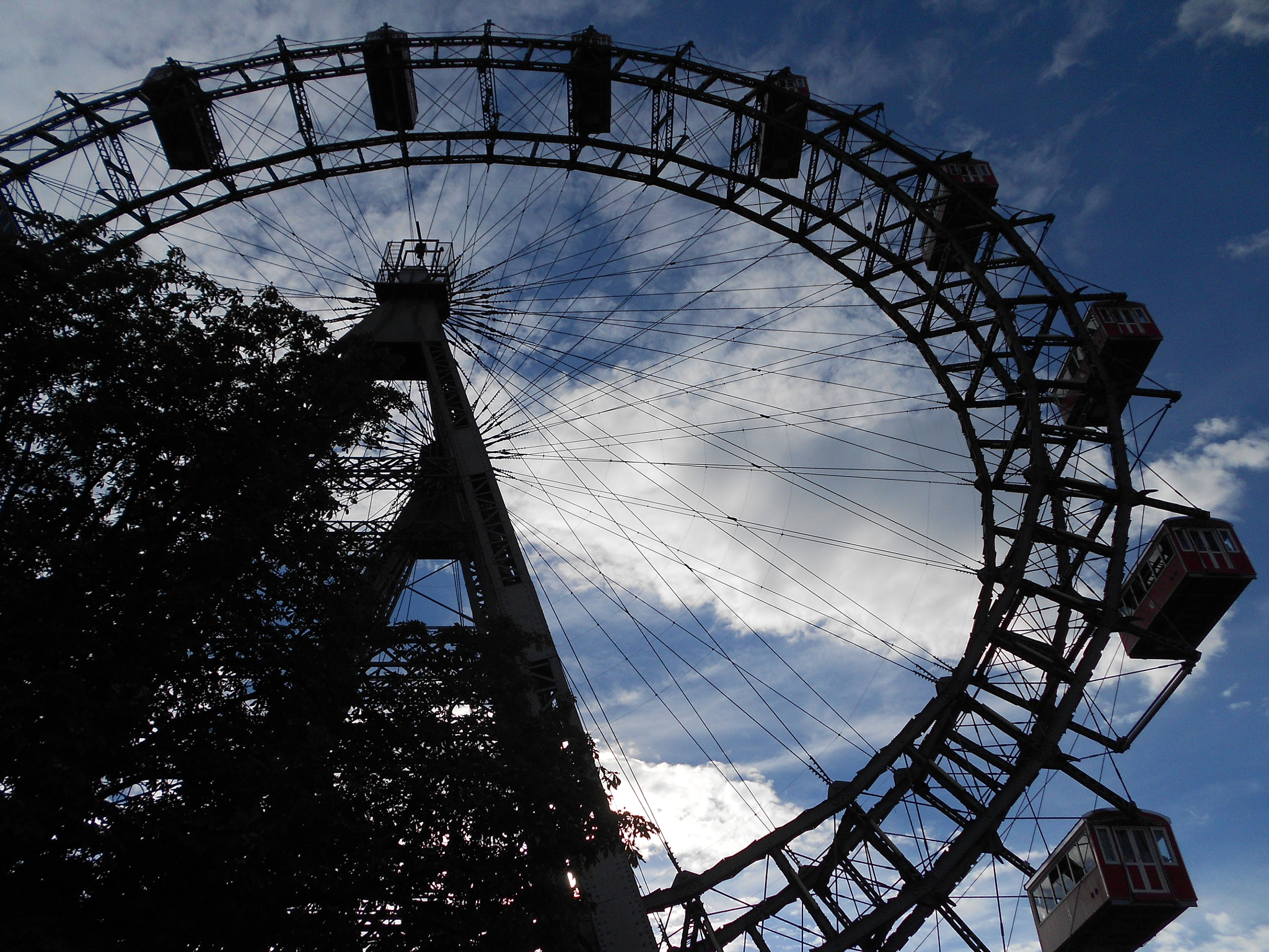 Nikon COOLPIX S2600 sample photo. Wiener riesenrad photography