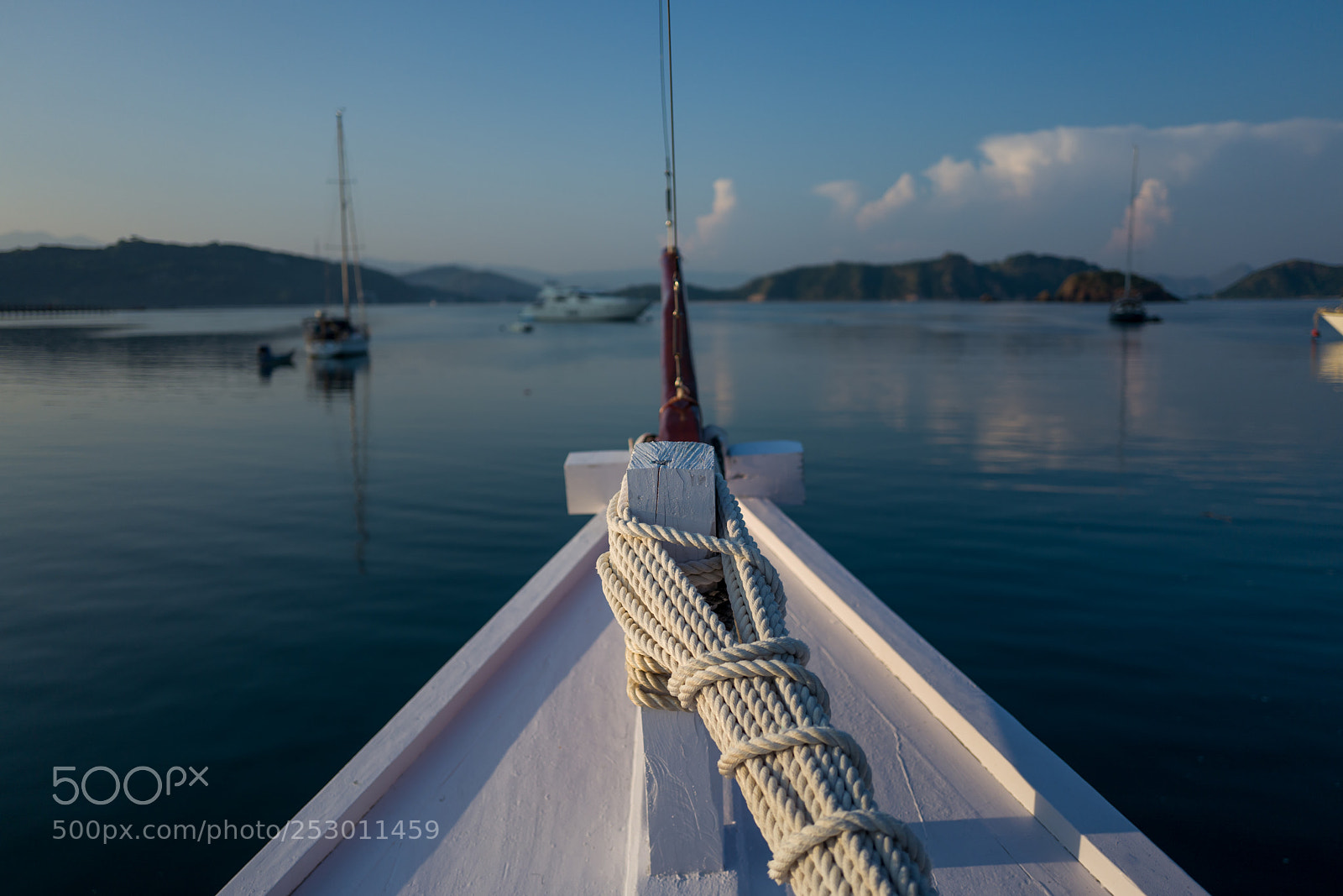 Leica Q (Typ 116) sample photo. View on a boat photography