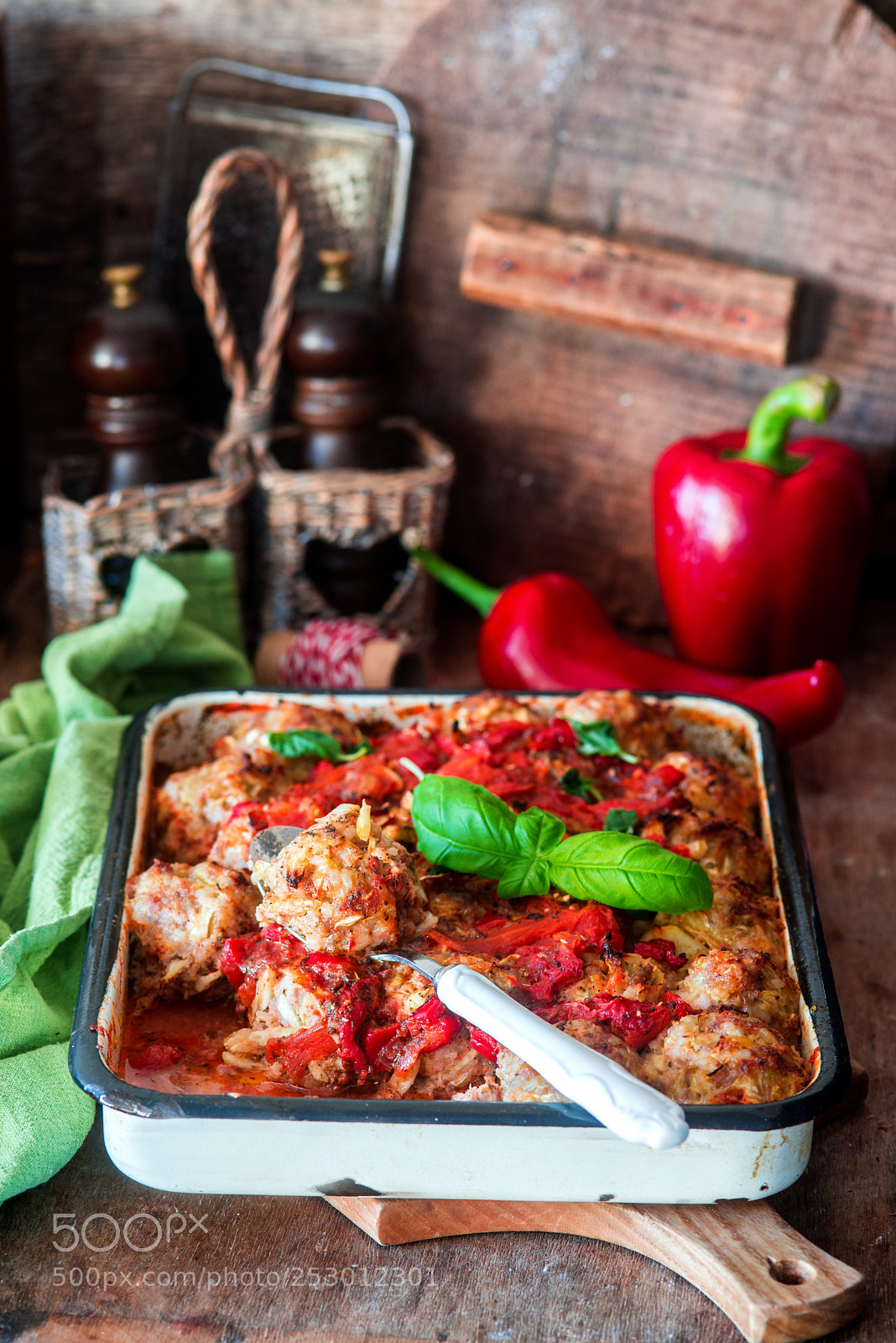 Nikon D600 sample photo. Meatballs in pepper tomato photography