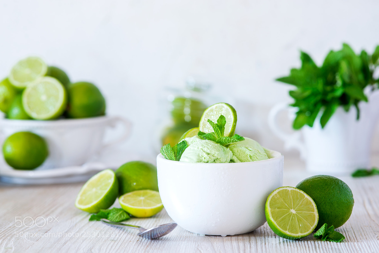 Nikon D600 sample photo. Mint lime ice cream photography