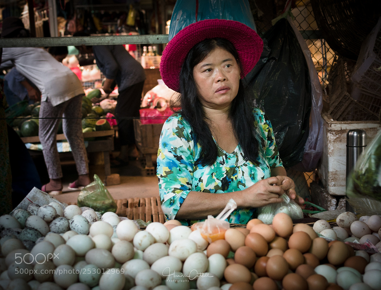 Nikon D5500 sample photo. Egg seller photography