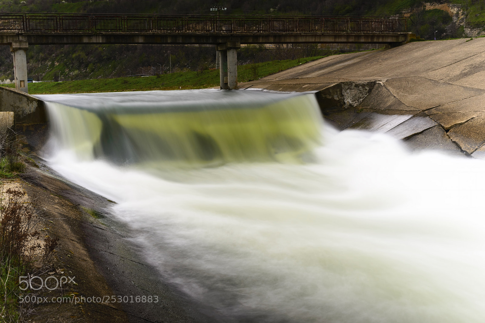 Nikon D610 sample photo. The channel waterfall photography
