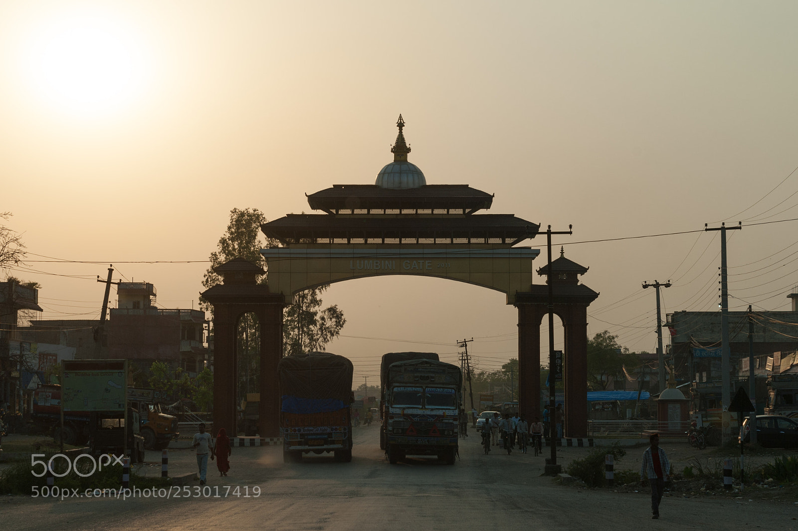 Nikon D700 sample photo. Lumbini gate photography