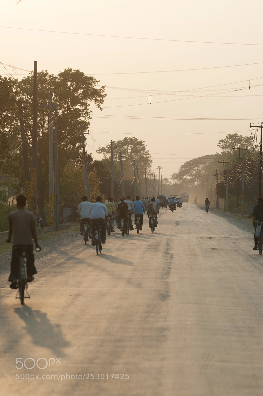 Nikon D700 sample photo. Lumbini's evening rush hour photography