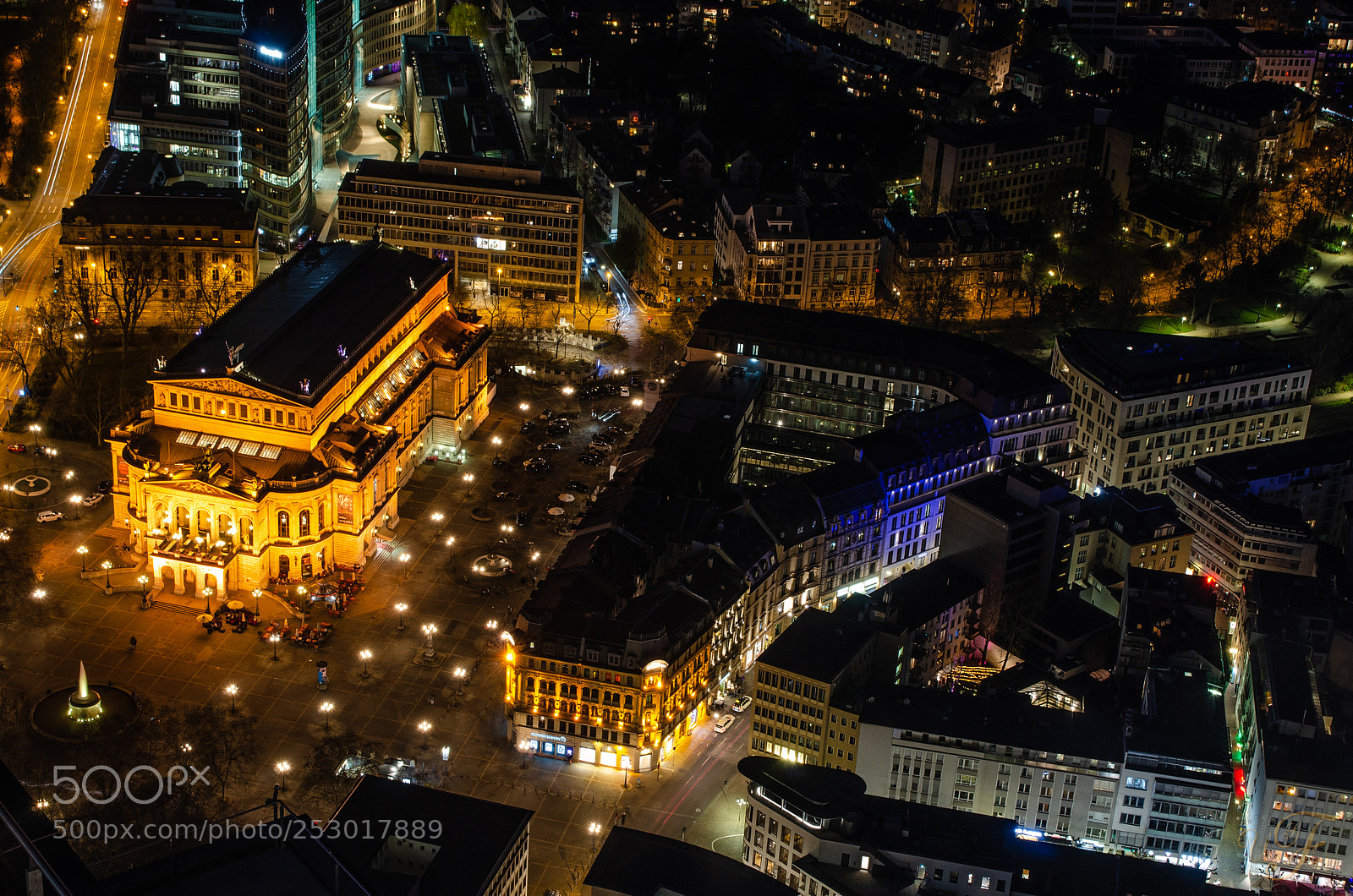 Nikon D5100 sample photo. Alte oper - frankfurt photography