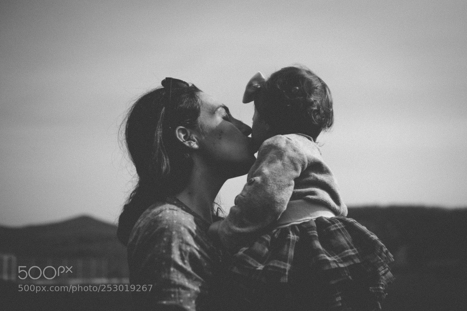 Nikon D7100 sample photo. Love of mother. photography