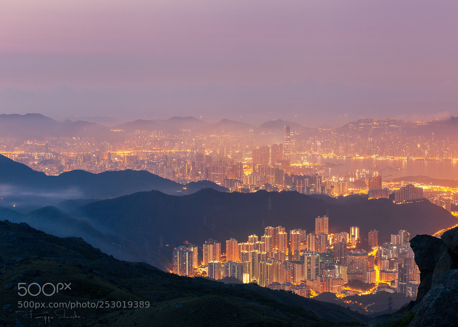 Canon EOS 5D Mark II sample photo. Hong kong from tai photography