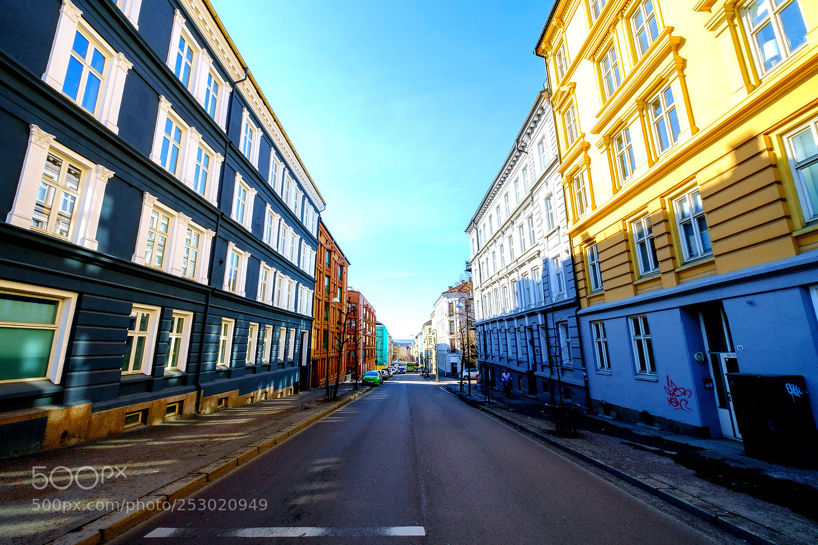 Fujifilm X-Pro1 sample photo. Sweigaards gate in oslo photography