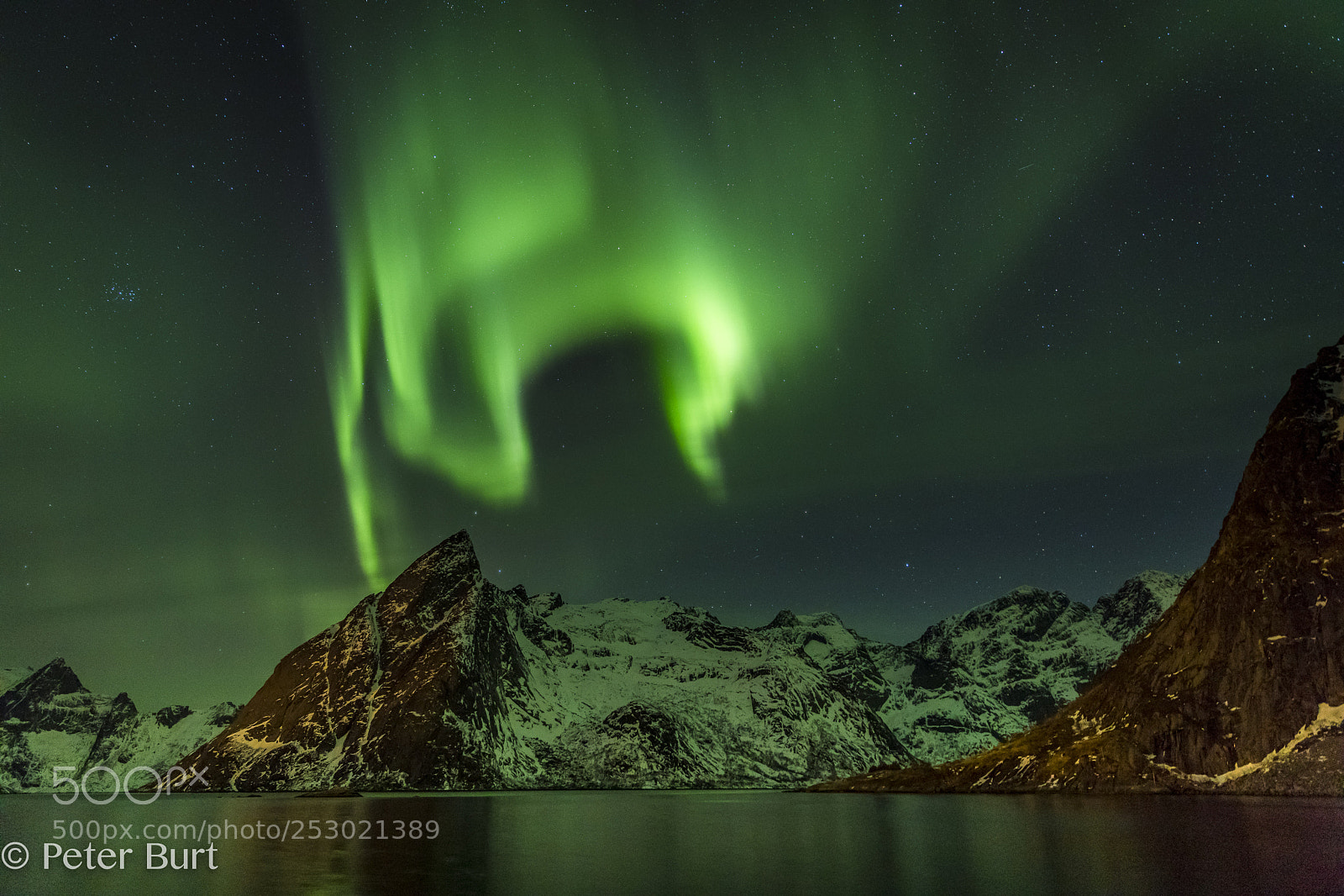 Canon EOS 5D Mark IV sample photo. Night light in norway photography
