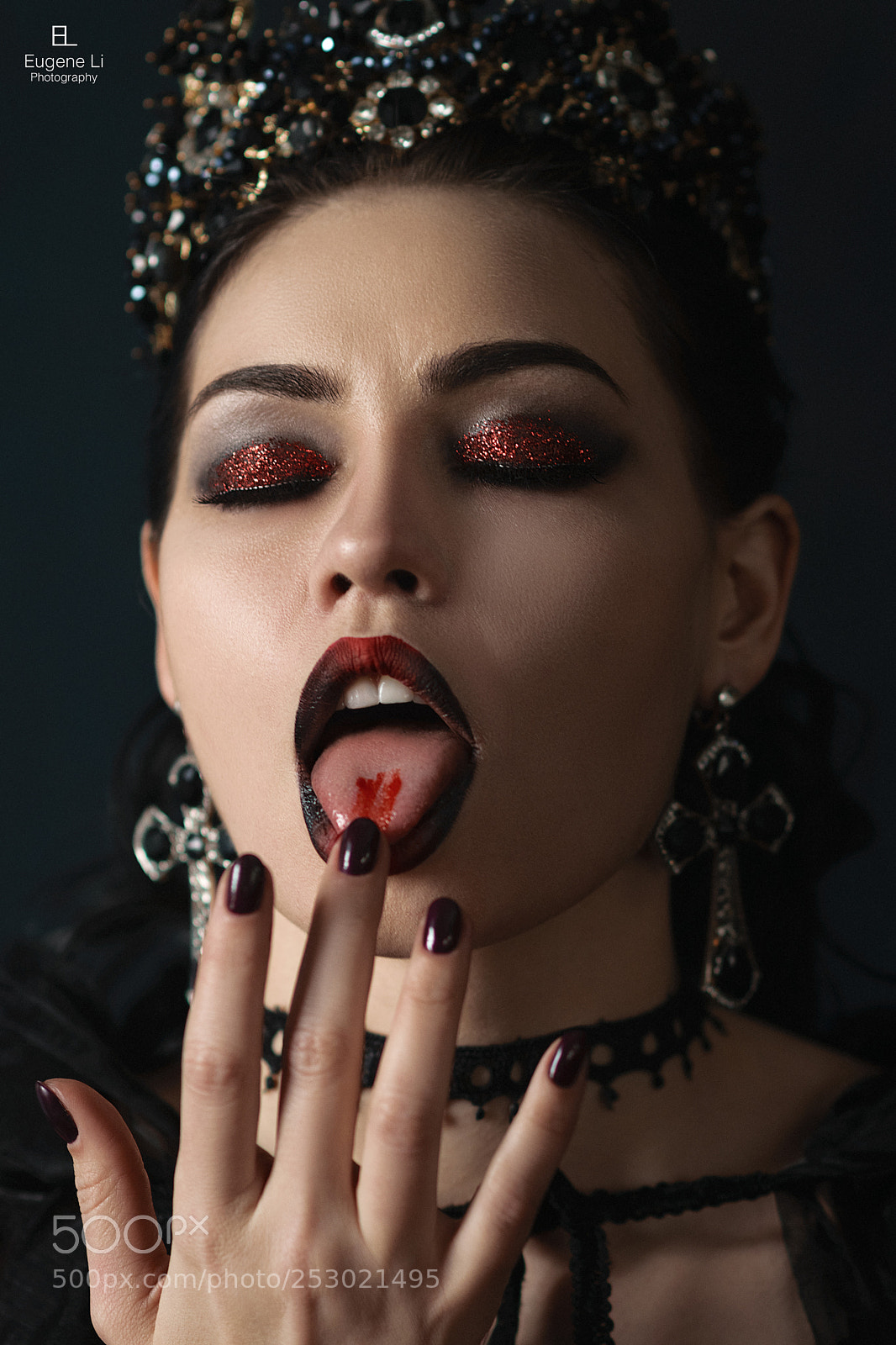Nikon D5300 sample photo. Gothic portrait photography