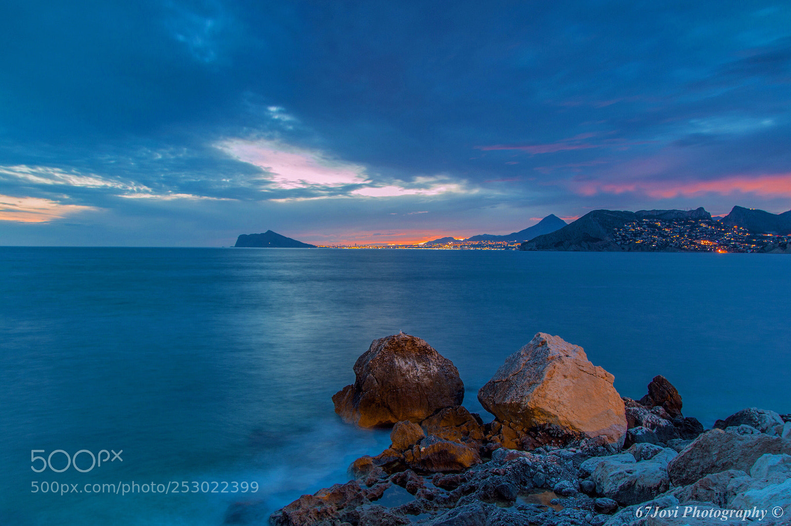 Canon EOS 70D sample photo. Hora azul calpe photography