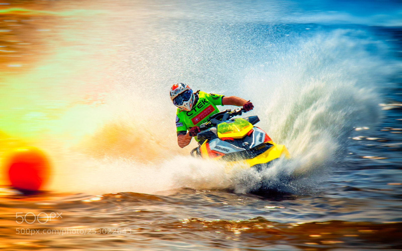 Canon EOS 80D sample photo. Jetski photography