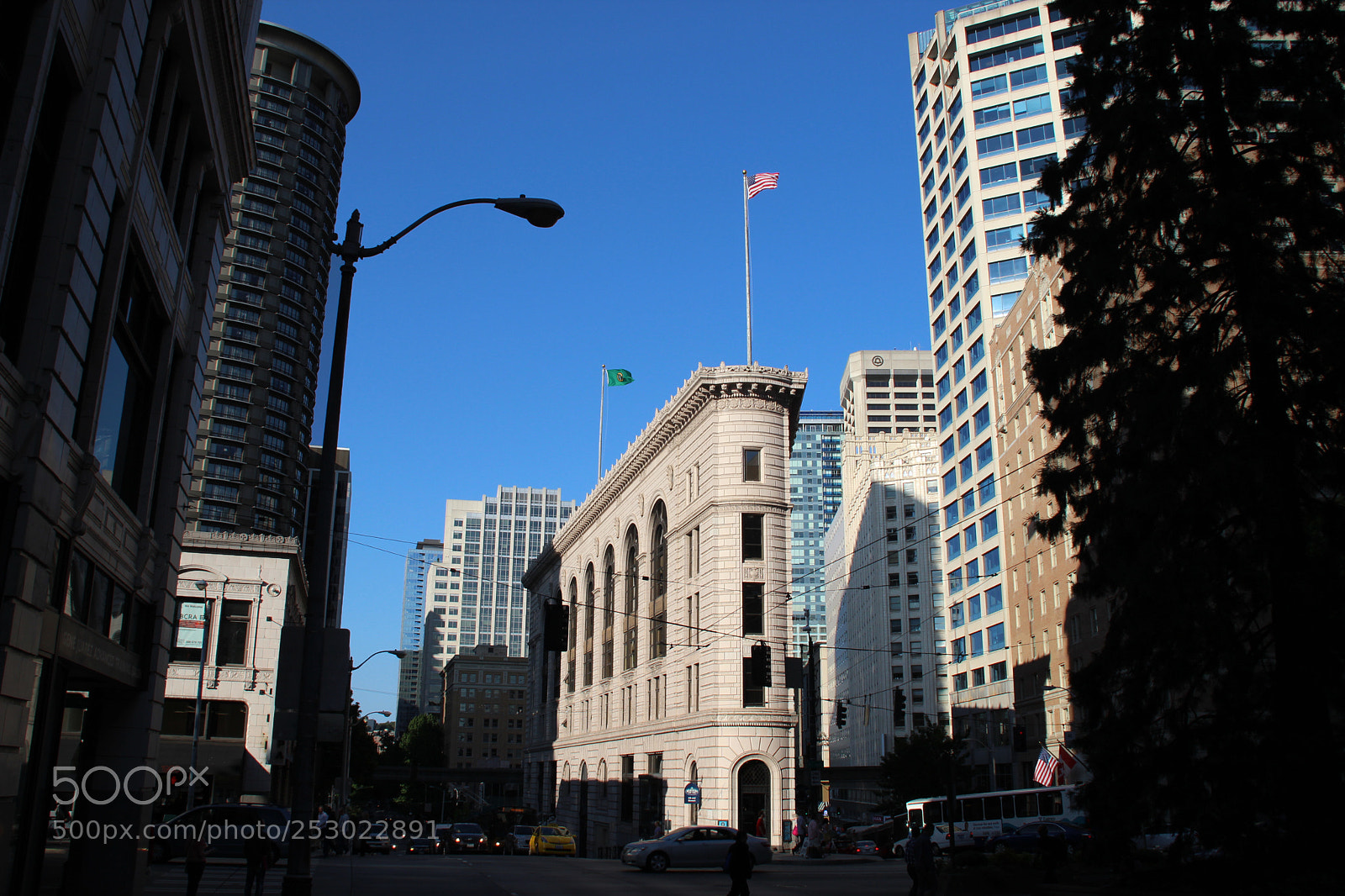 Canon EOS 600D (Rebel EOS T3i / EOS Kiss X5) sample photo. Seattle downtown photography