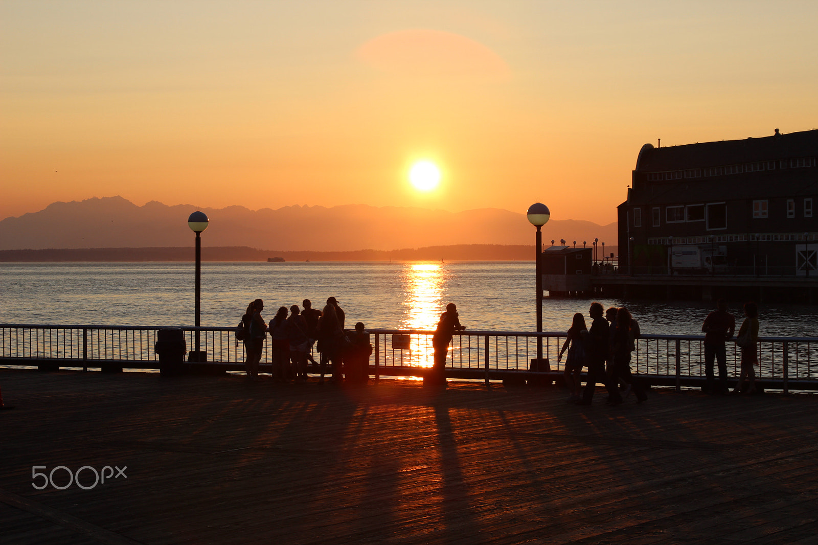 Canon EOS 600D (Rebel EOS T3i / EOS Kiss X5) sample photo. Seattle water front photography