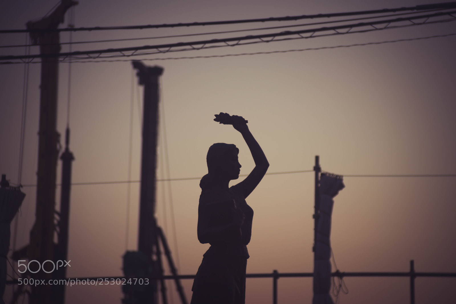 Pentax K-1 sample photo. Silhouette photography