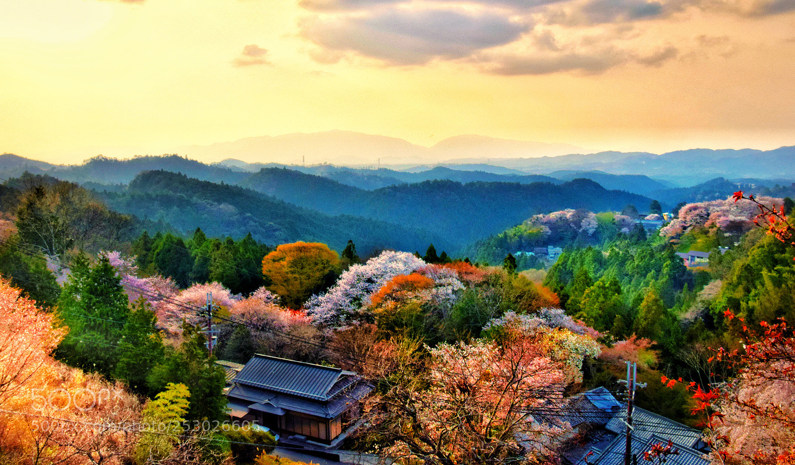 Nikon D3300 sample photo. A colorful mountain village photography