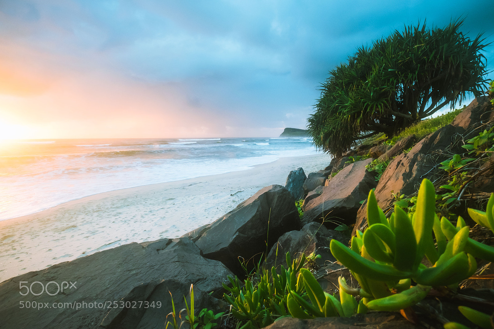 Fujifilm X-T2 sample photo. Lennox head sunrise photography