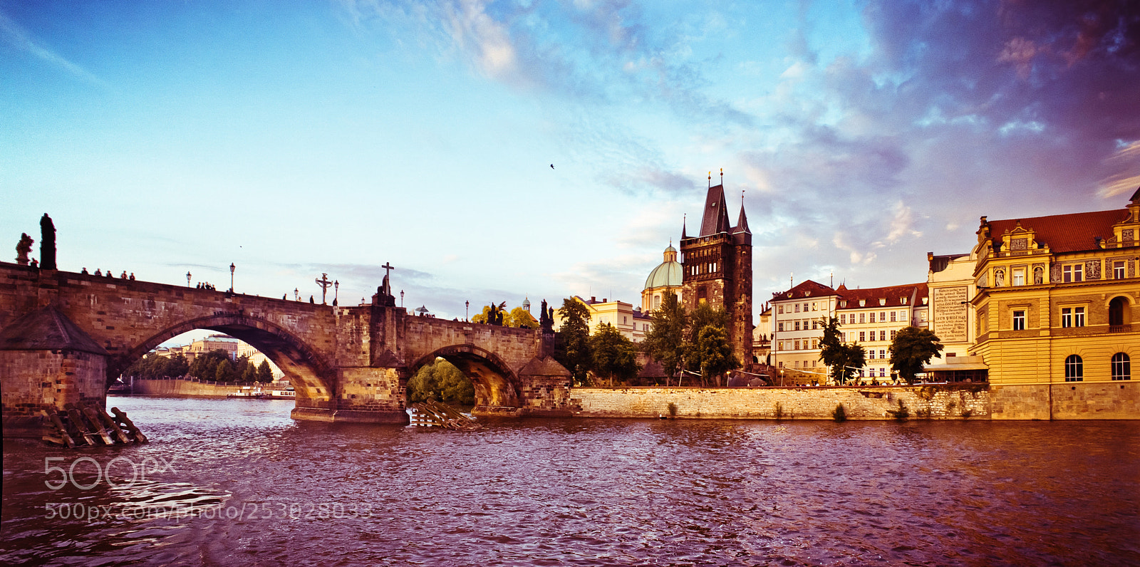 Nikon D3100 sample photo. Prague panorama photography