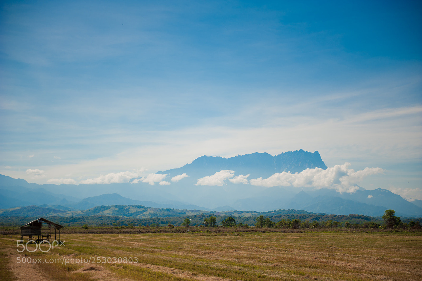 Nikon D700 sample photo. Mount kinabalu view from photography