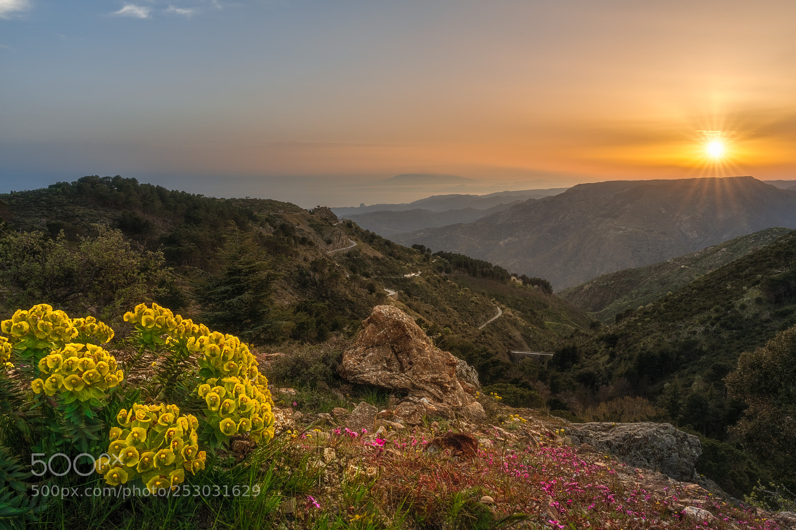 Sony a7R III sample photo. Tramonto primaverile photography