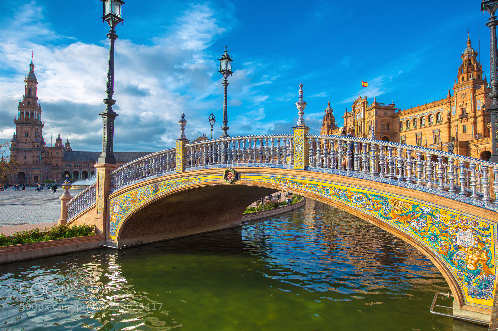 Canon EOS 5DS R sample photo. Plaza españa sevilla photography