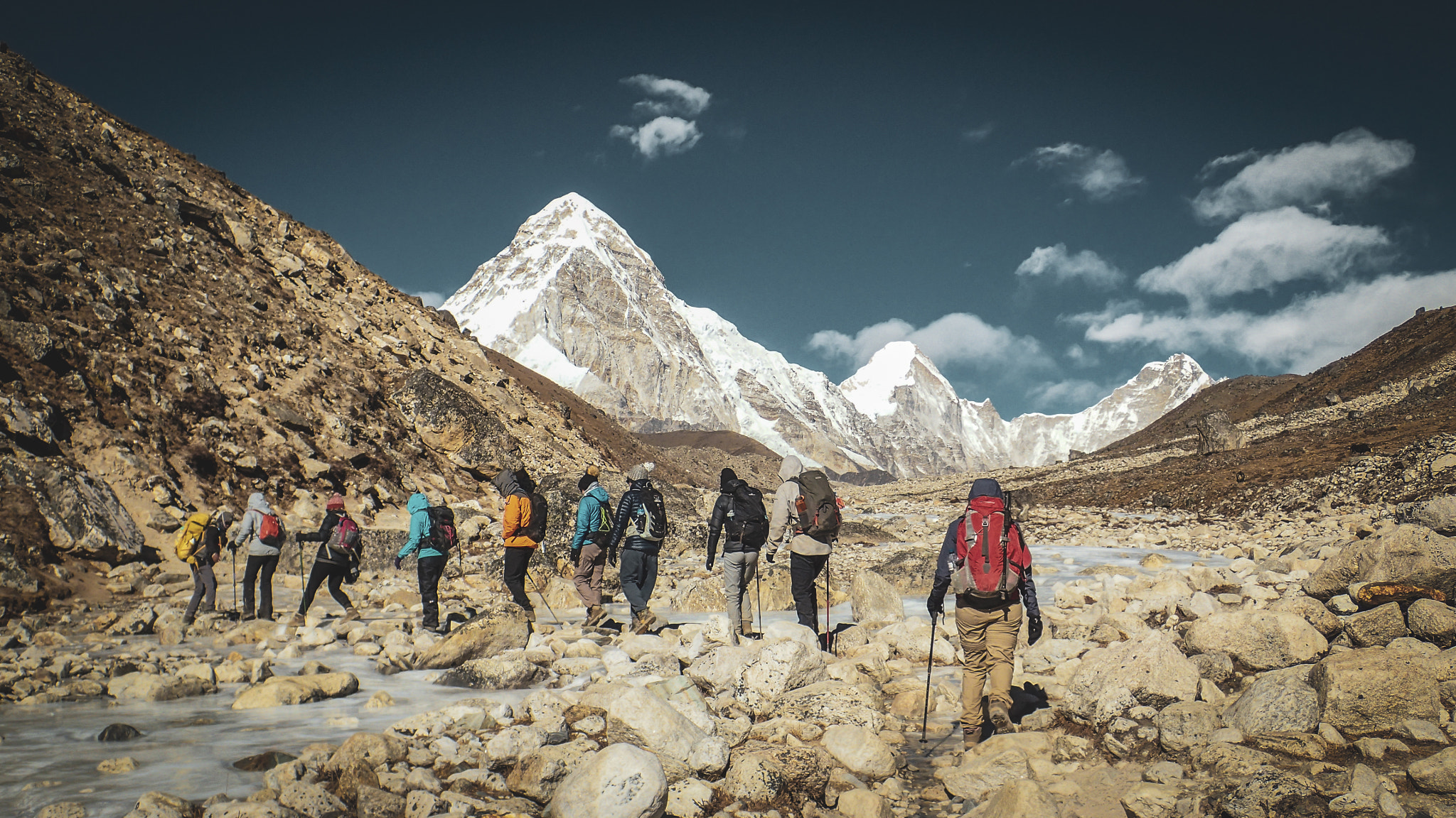 Olympus TG-3 sample photo. Everest trek photography