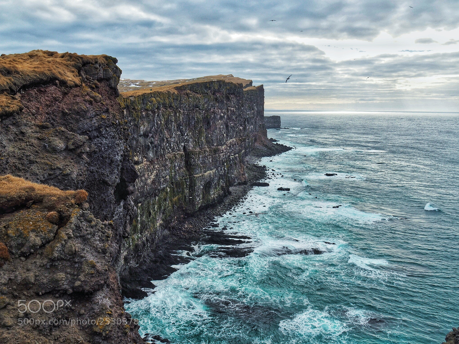 Olympus PEN E-PL7 sample photo. Latrabjarg photography