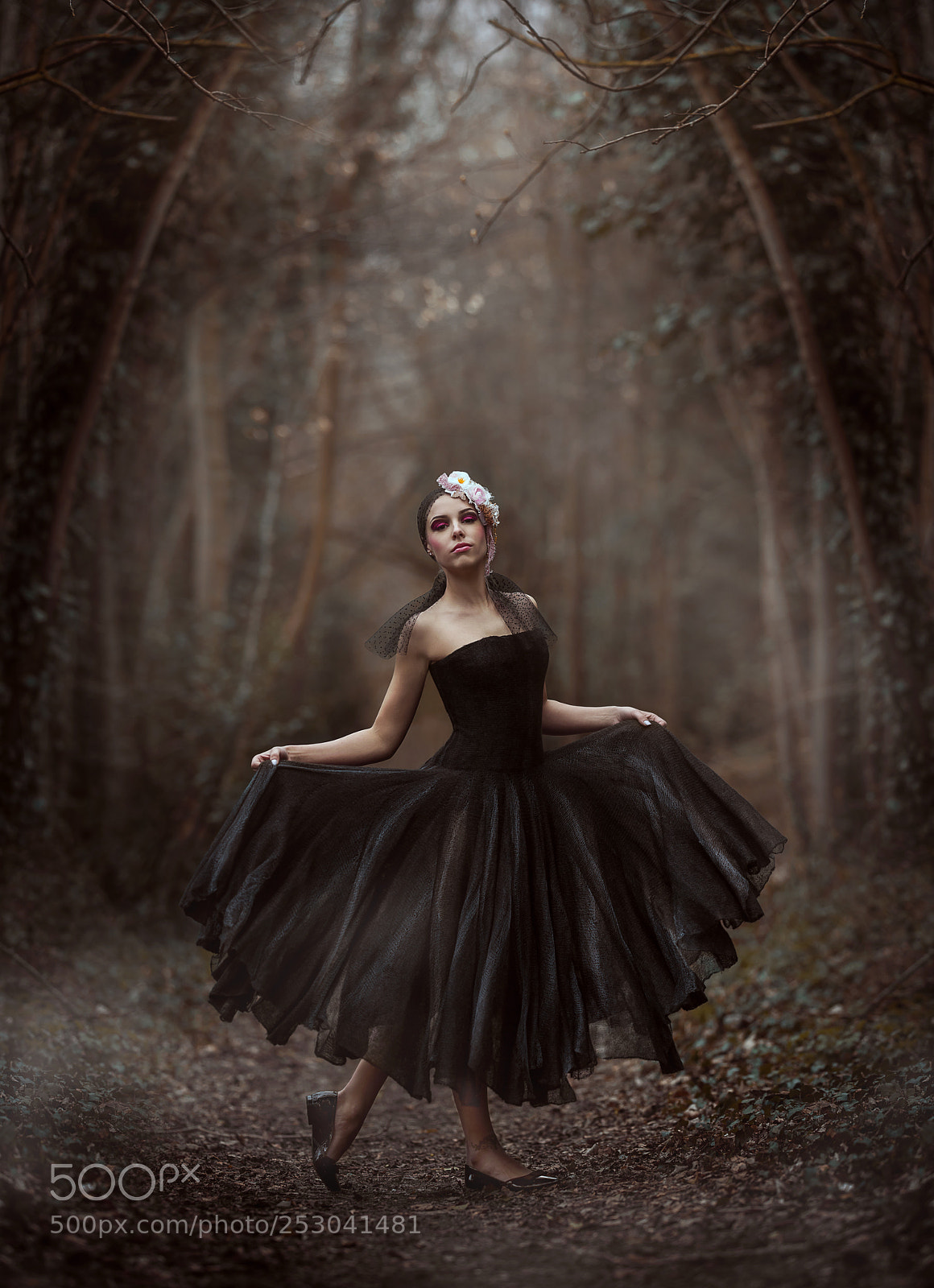 Nikon D810 sample photo. The black dress photography