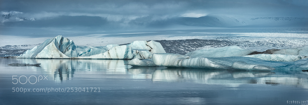 Nikon D810 sample photo. Secluded land of ice photography