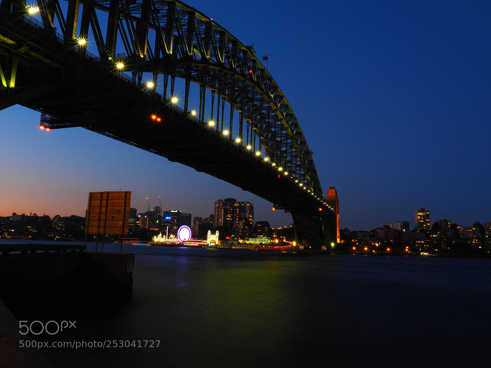Olympus OM-D E-M5 II sample photo. Sydney harbour bridge photography