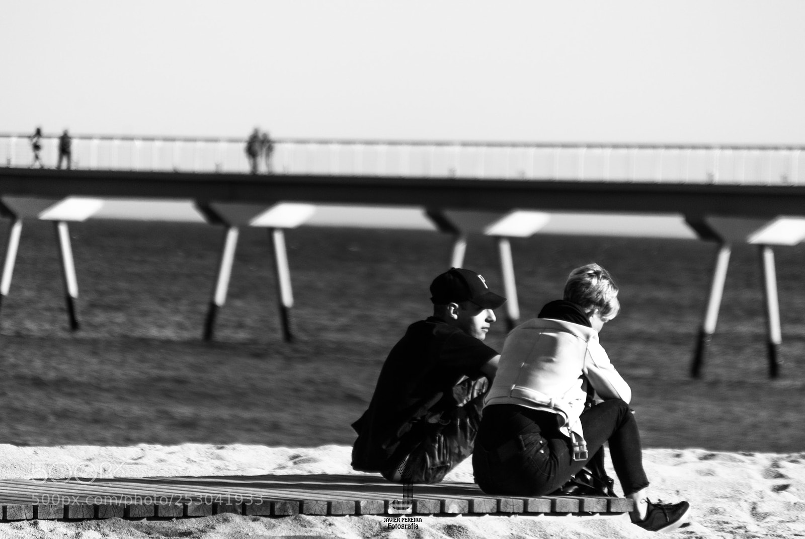 Nikon D3000 sample photo. Pont petroli badalona photography