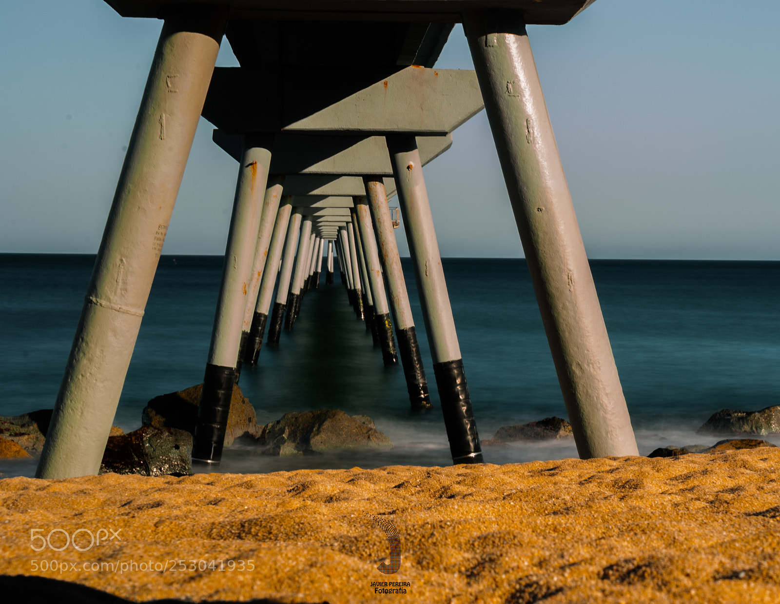 Nikon D3000 sample photo. Pont petroli badalona photography