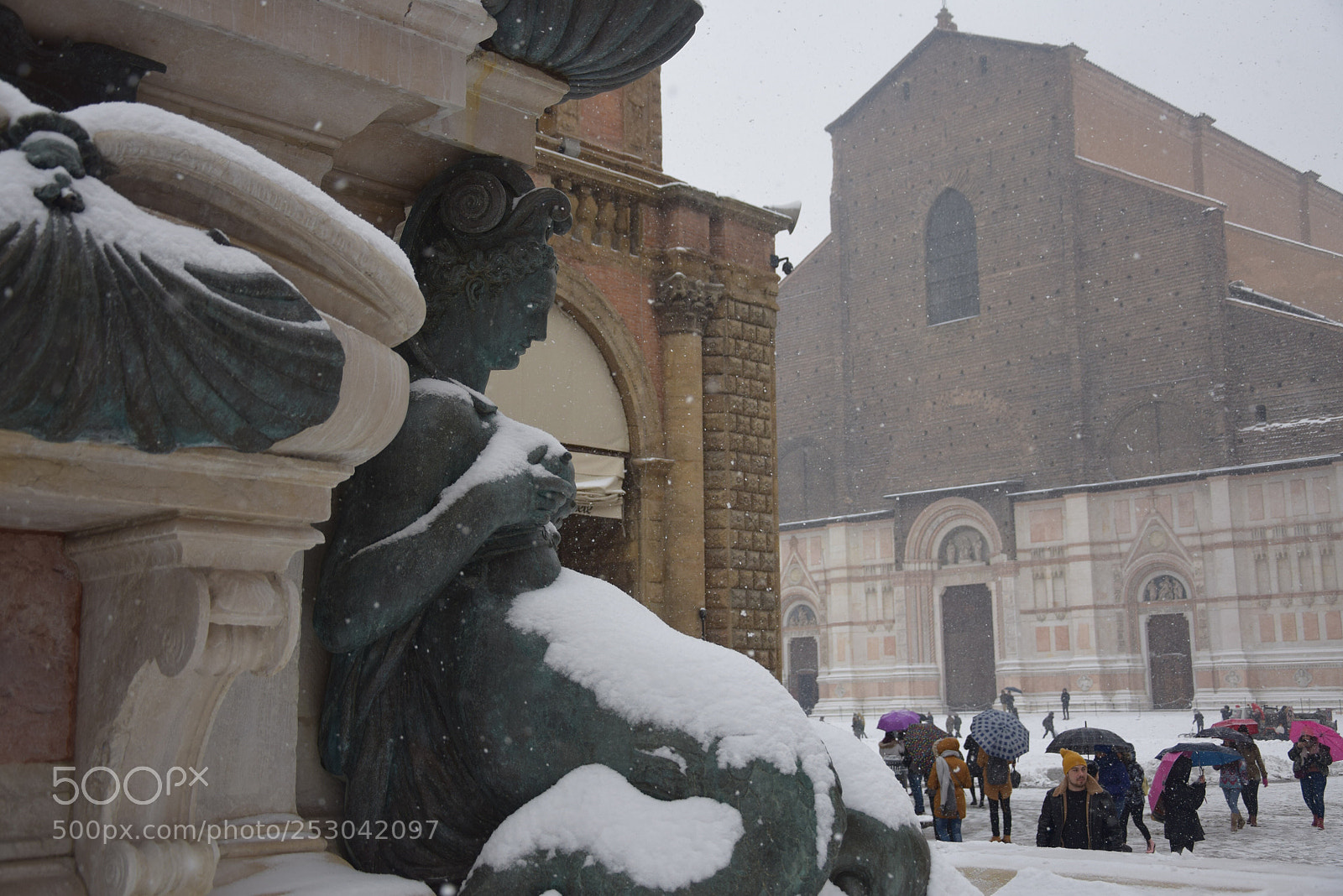 Nikon D3300 sample photo. Woman under the snow photography