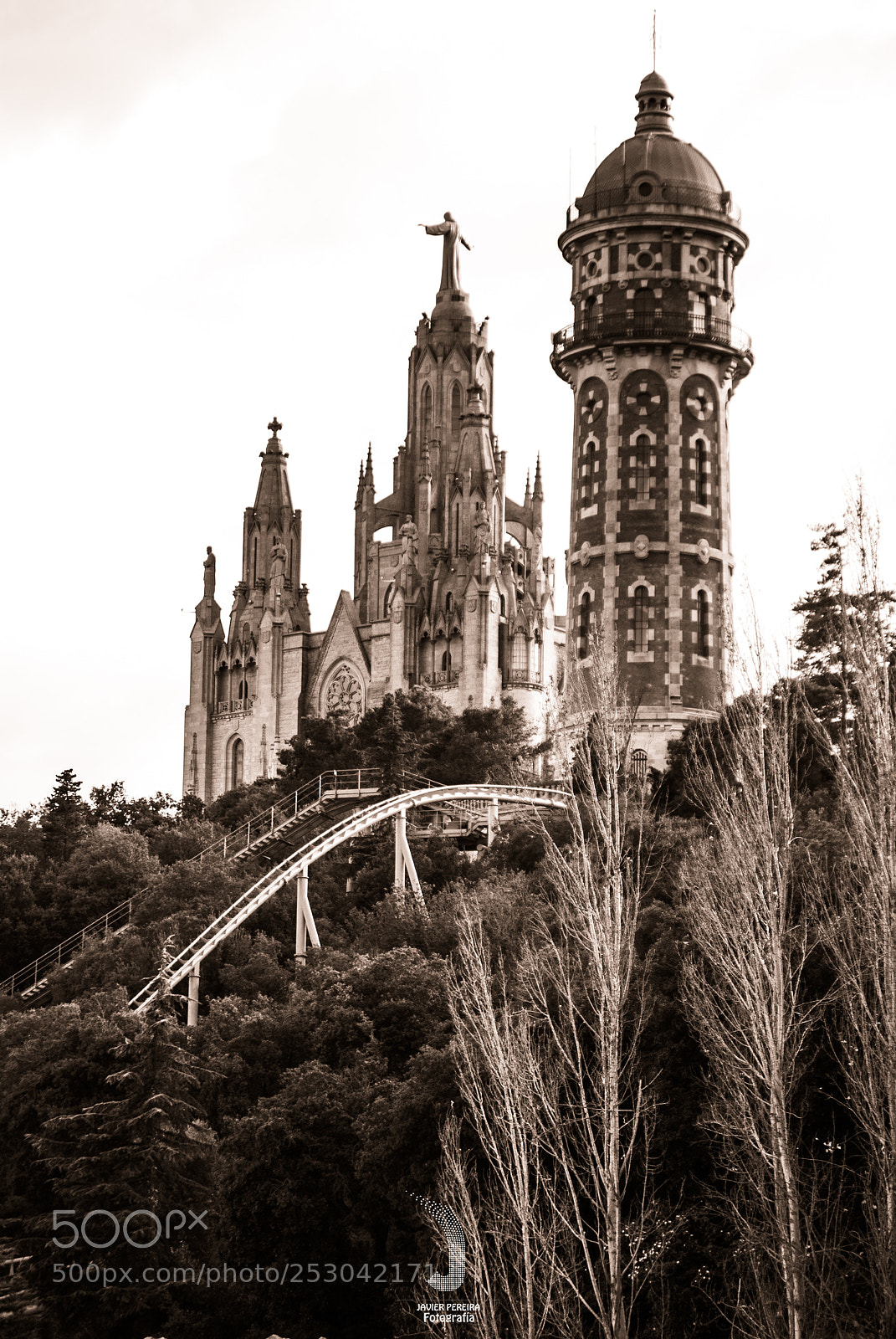 Nikon D3000 sample photo. Tibidabo (de ) photography