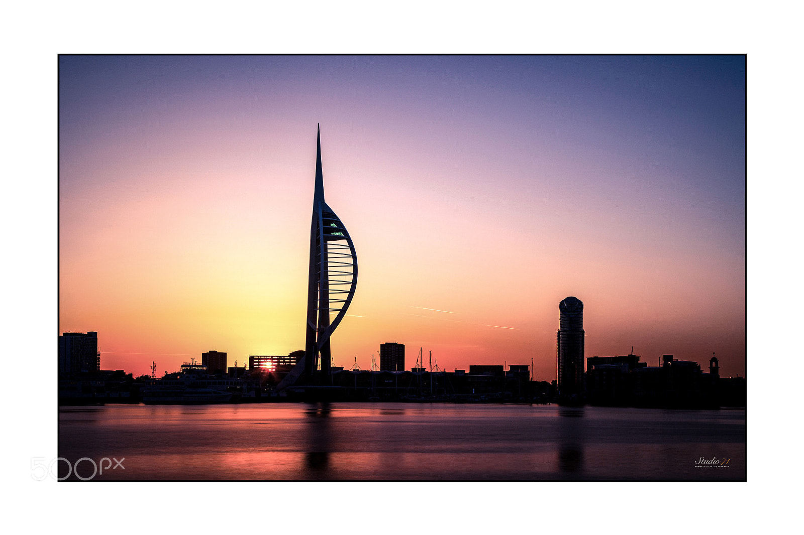 Canon EOS 5D Mark II sample photo. Spinaker sunrise photography