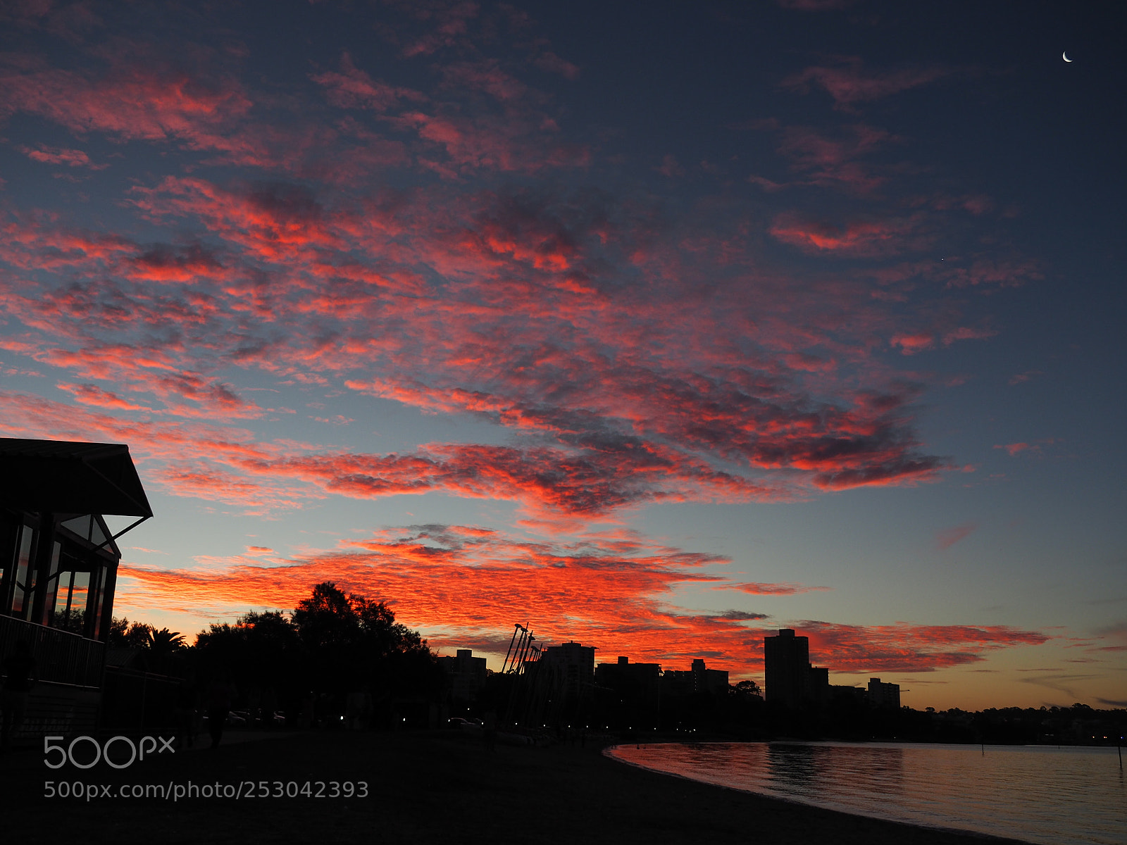 Olympus OM-D E-M5 II sample photo. Sunset in perth photography