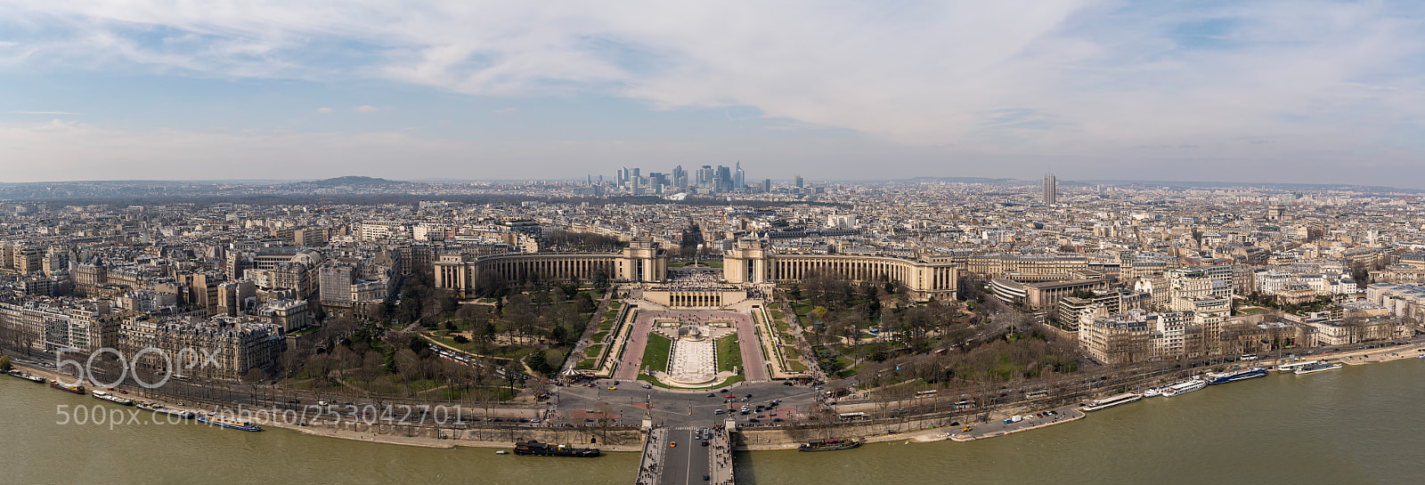 Sony a7R III sample photo. Panoramic paris photography