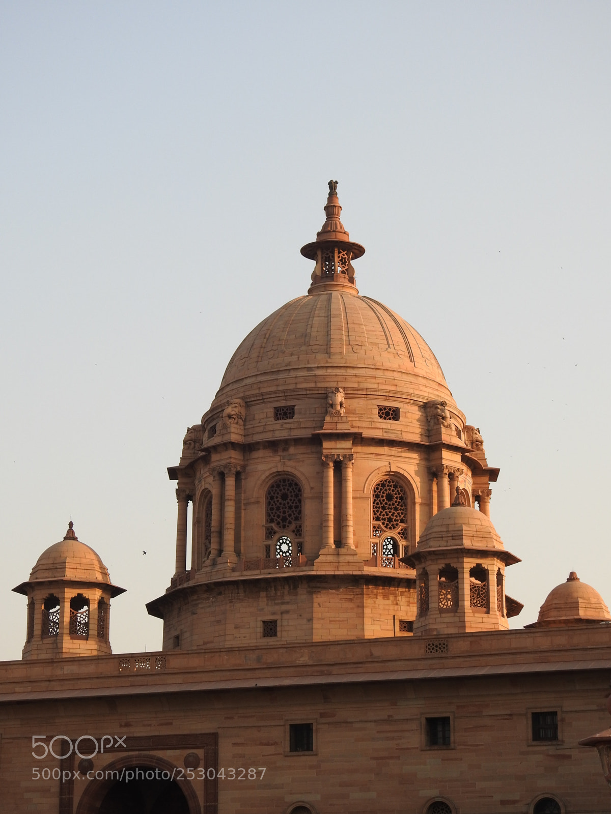 Nikon Coolpix P900 sample photo. Rashtrapati bhavan photography