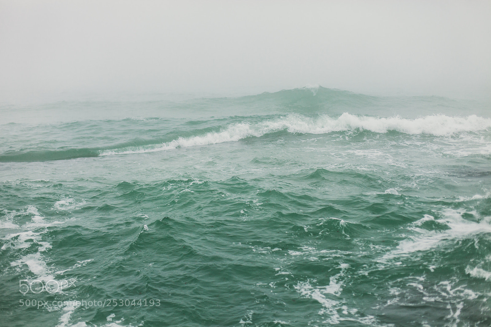 Canon EOS 5D Mark II sample photo. Foggy sea photography