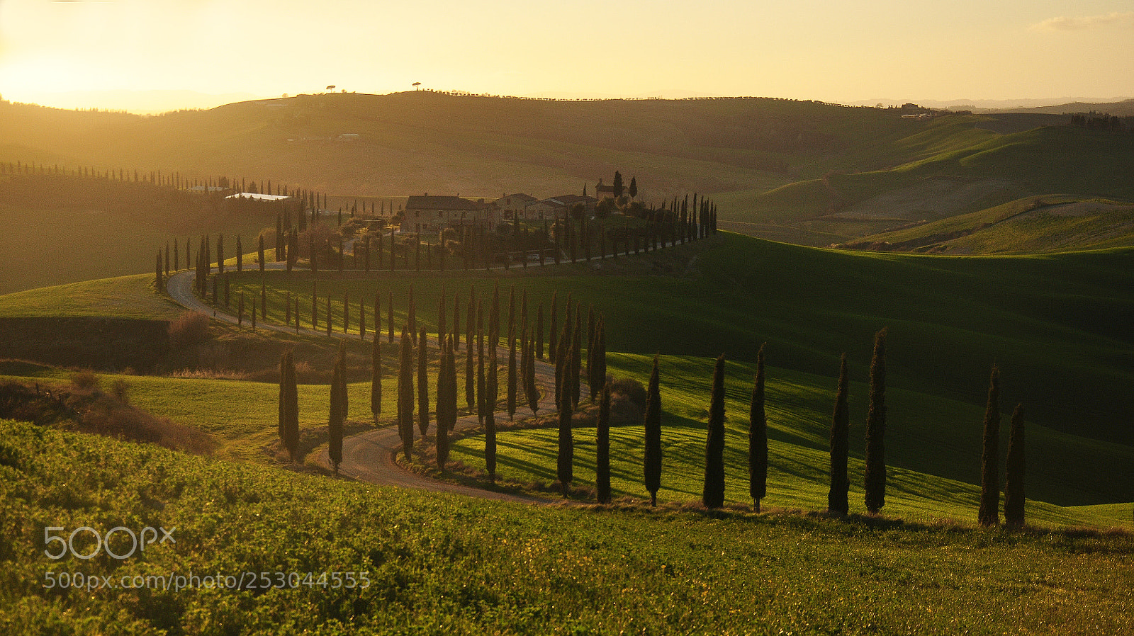 Nikon D90 sample photo. Tuscany.sunset photography