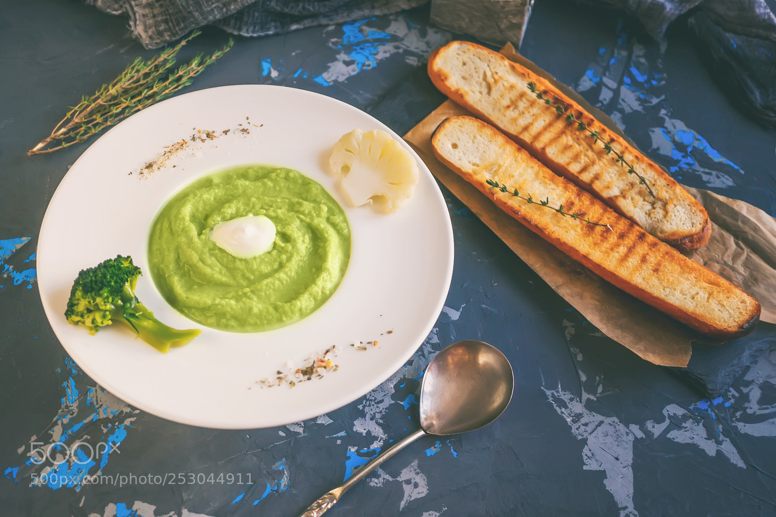 Sony Alpha NEX-6 sample photo. Cream soup of broccoli photography