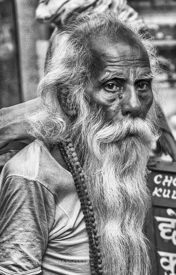 Nikon D700 sample photo. Haridwar; sâdhu photography